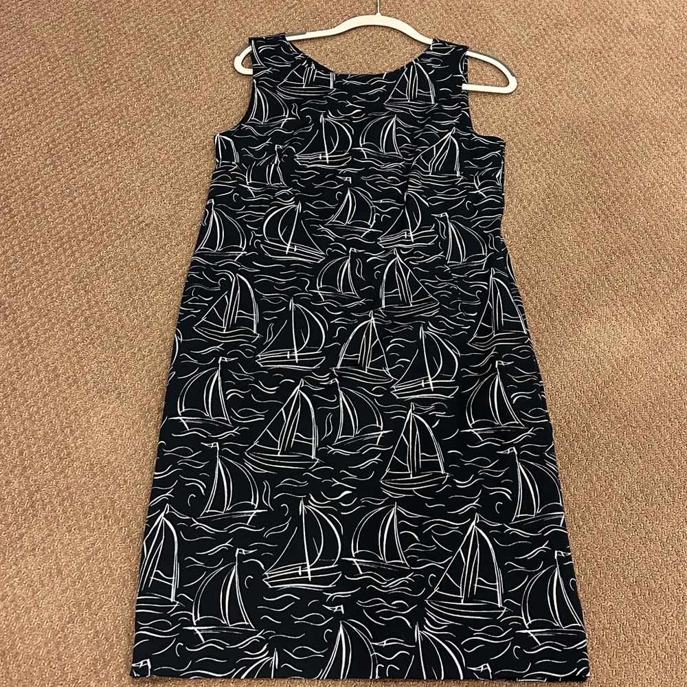 Talbots Sailboat Dress -Size 8